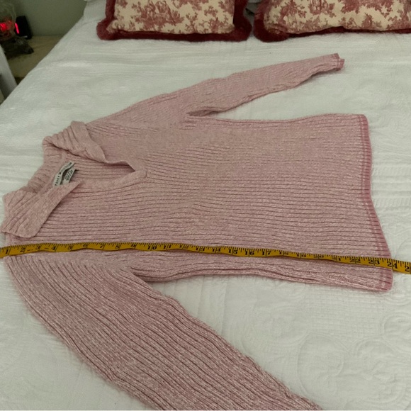 TOMMY HILFIGER KNITTED PINK SWEATER, SIZE: L - Picture 9 of 11